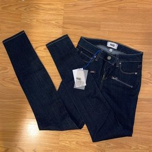 PAIGE indigo zip